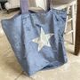 Velvet Star Shopper Bag, thumbnail 2 of 3