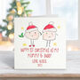 Happy First Christmas As My Mummy And Daddy Personalised Card, thumbnail 1 of 6