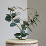 Eucalyptus Personalised Wedding Cake Topper, thumbnail 2 of 7