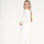 Personalised Super Soft White Long Jersey Pyjamas, thumbnail 3 of 7