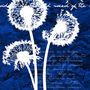 Dandelions Limited Edition Silhouette Print, thumbnail 2 of 4