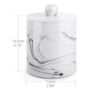 Ink White Round Organizer Canister Jar, thumbnail 2 of 7