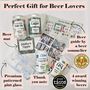 Jiddler's Tipple Craft Beer Gift Set – 4x Award Winning British Beers, Pint Glass, Beer Mat And Tasting Guide – Gift Idea For Dads, Birthdays, Fathers And Real Ale Lovers, thumbnail 2 of 7