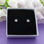 Zircon Star Stud Earrings, thumbnail 1 of 2