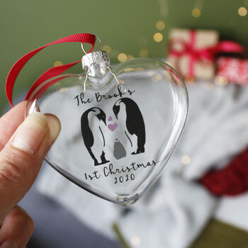 Family Penguin First Christmas Bauble, 7 of 12