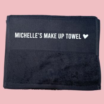 Personalised Make Up Towel, 2 of 3