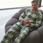 Men's 'Shetland' Check Brushed Cotton Pyjama Set, thumbnail 1 of 2