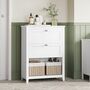 Bathroom Cabinet Storage Sideboard With Two Baskets, thumbnail 1 of 6