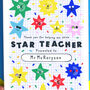 Star Teacher Personalised Thank You Card, thumbnail 2 of 6