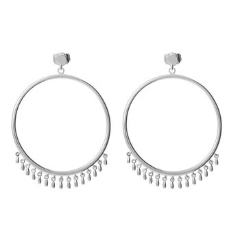 Waterfall Circle Earrings, 2 of 3