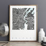 Belfast Map Art Prints Limited Editions, thumbnail 1 of 5
