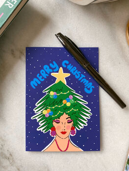 Merry Christmas Greeting Card, 2 of 6