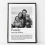Personalised Family Print, Gift For Family, thumbnail 1 of 6