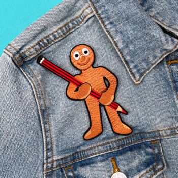 Morph With Pencil Sew On Patch, 2 of 2