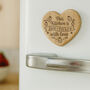 Oak Heart Magnet 'This Kitchen Is Jam Packed With Love' | Home Decor | Fridge Magnet, thumbnail 1 of 2