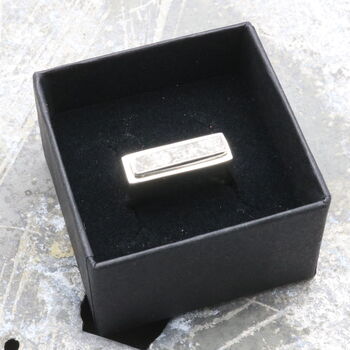 Spitfire Ring For Men | Set In Sterling Silver, 6 of 6