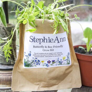 Womens Garden Seeds, Slipper Socks And Pamper Gift Bag, 3 of 6