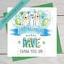 Thank You Dad Fathers Day Card, thumbnail 1 of 4