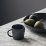 Set Of Four Pion Black/Brown Espresso Cups, thumbnail 1 of 3