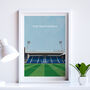 Personalised Football Stadium Art Print Gift Request Any Stadium, thumbnail 3 of 9