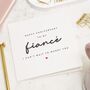 Personalised Fiance Anniversary Card Last Before I Do, thumbnail 1 of 7