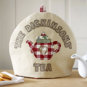 Personalised 40th Ruby Anniversary Tea Cosy Gift, 11 of 12