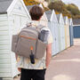 Contemporary Four Person Stone Grey Picnic Backpack, thumbnail 2 of 7