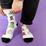 Personalised Super Hero Bear Father's Day Socks, thumbnail 1 of 2