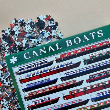 Canal Boats 1000 Piece Jigsaw, 2 of 5