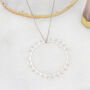 Gold Plated Or Silver Personalised Large Sun Pendant, thumbnail 2 of 5