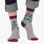 Men's Bamboo Socks Scottish Thistle, thumbnail 1 of 5