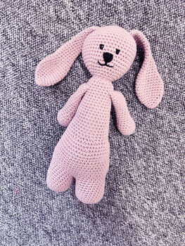 Diy Baby Crochet Kit Rabbit Teddy By Bee Bees Homestore, 2 of 2