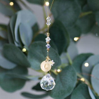 Suncatcher With Gold Plated Charm, 3 of 6
