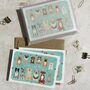 Dog Breeds Pet Lover Set Of Six Note Cards And Envelopes, thumbnail 1 of 6
