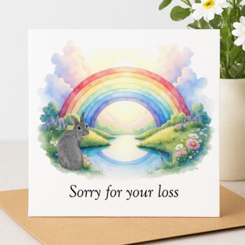 Rabbit Loss Card, 2 of 3
