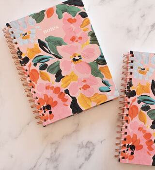 Bloom Blush Notebook/ Personalised Notebook/ Gift, 2 of 9