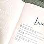 Personalised Manifestation Book And Journal The Love Edition, thumbnail 4 of 5