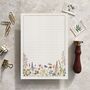 Cottage Garden Wildflowers Letter Writing Set, thumbnail 8 of 8