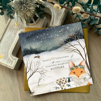 1st Christmas Card | Christmas Card | Son | Daughter Nf, 3 of 12
