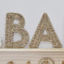 Wicker Baby Sign Nursery Decoration, thumbnail 3 of 4