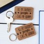 Personalised All My Favourite People Keyring, thumbnail 2 of 5