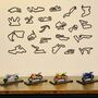 Moto Gp Circuits Collection Wall Art Mini Series, thumbnail 1 of 6