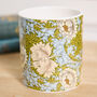 Yellow And Blue Fleur Plant Pot, thumbnail 3 of 4