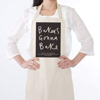 Bakers Gonna Bake Personalised Apron, 5 of 5