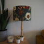 Dark Green Exotic Floral Lampshade, thumbnail 3 of 10