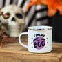 Personalised Boo! Halloween Enamel Mug, thumbnail 6 of 11
