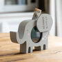 Personalised My First Elephant Money Box New Baby Gift, thumbnail 4 of 6