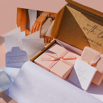 Infinity Love Rose Quartz Sterling Silver Drop Earrings, 10 of 11