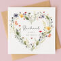 Personalised Wildflower Birthday Card For Her, thumbnail 1 of 4