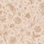 Etched Floral Outline Wallpaper, thumbnail 2 of 5